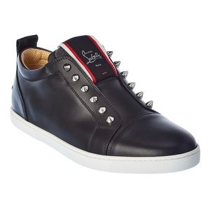 Christian Louboutin black leather sneaker-Size 39